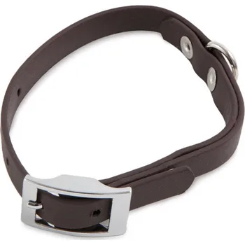 Obojek pro psa Firedog BioThane Obojek Basic 13mm 20-28cm Barva: Hnědá