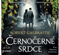 Černočerné srdce - Robert Galbraith (čte Martin Zahálka) CDmp3