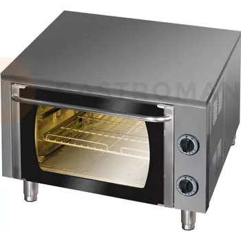 Pec na pizzu Elektrická trouba 2xGN1/1 s horkovzduchem | KROMET, 700.PE-1T