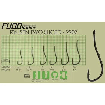 Rybářský háček Fudo Ryusen Two Sliced 3 (bal.11ks)