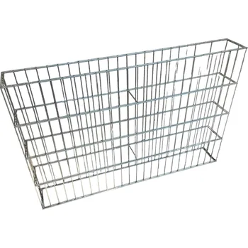 gabiony Gabionový koš průběžný oko 5 x 20 cm 250 x 60 x 25-30 cm