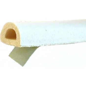 Těsnění do okna a dveří Těsnění Elen D (ELLENFLEX D) 8x6mm - barva bílá