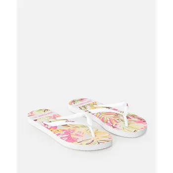 Dámské žabky žabky Rip Curl COPACABANA BLOOM OPEN TOE White velikost 36.0