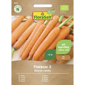 Semeno Mrkev pozdní BIO Rothild, Flakkese 2 FloraSelf Bio