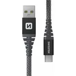 Swissten KEVLAR USB / USB-C 1,5 M ANTRACIT