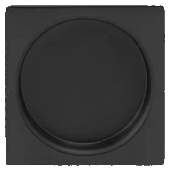 Dveřní kování ATZ MP mušle pro posuvné dveře bez otvoru 7504 HR BS černá