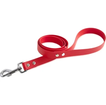 Vodítko pro psa FIREDOG BioThane vodítko 25mm 3m s ručkou Barva: Červená