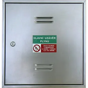 Rozvaděč Plynová skříň-leštěná