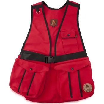 tréninková pomůcka pro psa Firedog Dummy vesta Hunter červená - bavlna Velikost: S