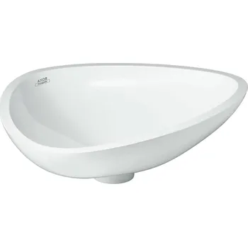 Umyvadlo Axor Massaud umyvadlo 57x45 cm na pult bílá 42305000