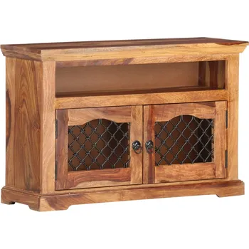 Televizní stolek vidaXL TV stolek 90 x 30 x 60 cm masivní akáciové dřevo