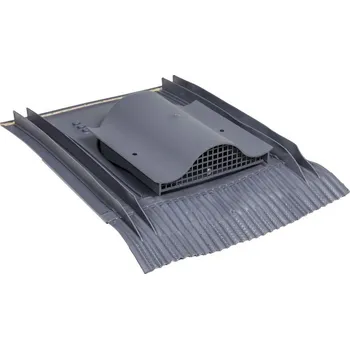 VILPE (Finsko) KTV Ventilační sada pro střechy s cementovými a keramickými taškami Barva: Šedá