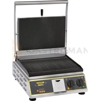 Kuchyňský gril Kontaktní gril Panini s časovačem, 3.4 kW | ROLLER GRILL, 777224