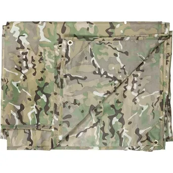 Airsoft Nepromokavá plachta s oky 3x3m - Multicam, MFH