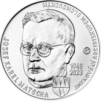 Stříbrná mince ČNB 200Kč Josef Karel Matocha jmenován arcibiskupem olomouckým STANDARD