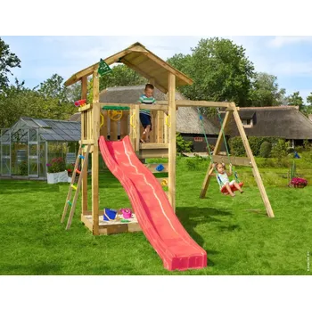 Dětské hřiště Hřiště Sierra s modulem 1-Swing Frame 2.0 Jungle Gym