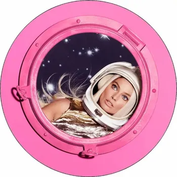 Jedlá dekorace na dort Jedlý papír Barbie ve vesmíru 19,5 cm