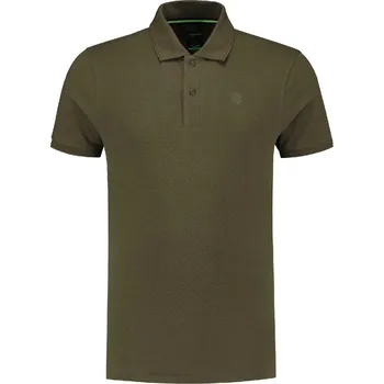 Rybářské oblečení Korda polotriko olivové Polo Shirt Velikost: S (KCL139)