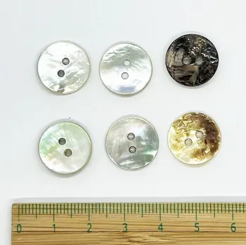 Knoflík Knoflík ozdobný perleťový 16mm