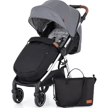 Kočárek Sportovní kočárek Petite&Mars Royal3 Silver - Ultimate Grey