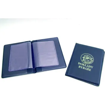 Pouzdro na rybářské vybavení Albastar Obal na rybářské doklady modrý