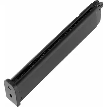 Dlouhý plynový zásobník pro Novritsch SSP18 - černý, kovový, talčný, 50bb, Novritsch