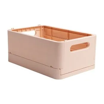 Úložný box Exacompta Smart case - skládací úložný box, recyklovaný PP, MIDI, losový