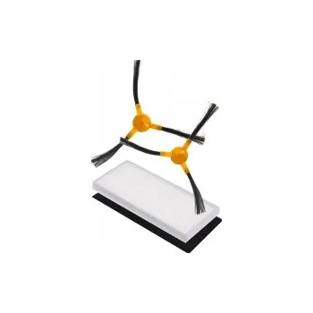 Sada příslušenství pro robotický vysavač Kartáčky a HEPA filtr pro vysavač SENCOR SRV 9150WH sada 1+2ks