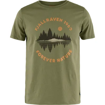Pánské tričko Triko Fjällräven Forest Mirror T-Shirt green - S
