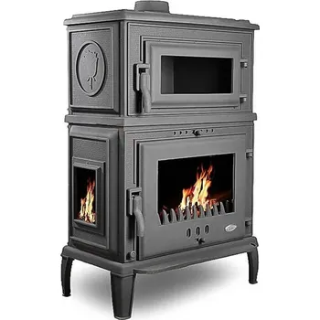 Kotel Czechtherm MIONA STANDART litinový krb s pecí 15kW MI256529