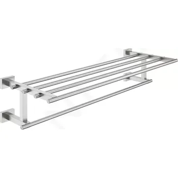 Držák na ručník Grohe Essentials Cube Multi-věšák na ručníky, supersteel, 40512DC1