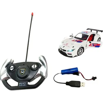 RC model auta Alltoys RC auto závodní 1 : 16 bílé