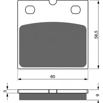 Auto-moto Brzdové destičky GOLDFREN 197 S3