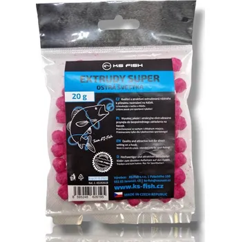 Umělá nástraha KS Fish extrudy super 20g ostrá švestk