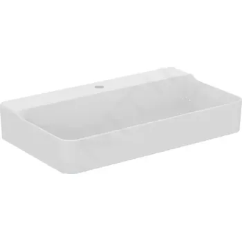 Umyvadlo Ideal Standard Conca Ceram Umyvadlo na desku 80x45 cm, bez přepadu, otvor pro baterii, bílá, T382901