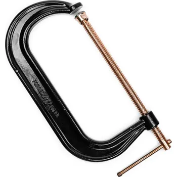 Svěrák Kovaná ocelová C-svorka PONY JORGENSEN Heavy Duty - rozpětí 30 × 15 cm