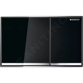 Geberit Omega60 Ovládací tlačítko splachování, černá, 115.081.SJ.1