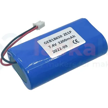 Elektronická stavebnice GeB Li-Ion Baterie 2x18650 2S1P 7.4V 3200mAh