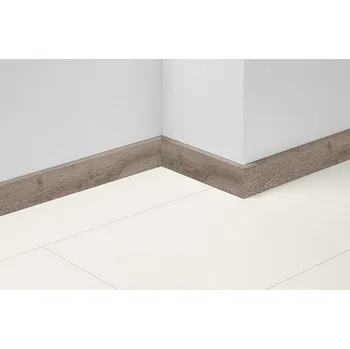 Podlahová lišta PARADOR - soklová lišta SL 18 - Dub šedý světlý - D024