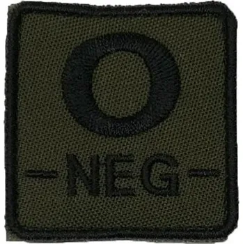 Nášivka Textilní nášivka 0 NEG - olivová, A.C.M.