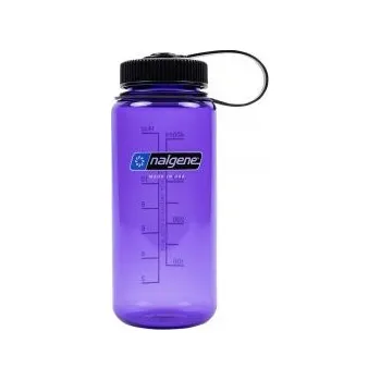 Láhev NALGENE WIDE-MOUTH 500 ML SUSTAIN purple w/ black / 682021-0336 Zelená láhev