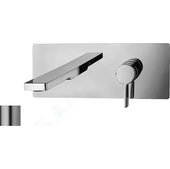 Vodovodní baterie Paffoni Rock Umyvadlová baterie pod omítku s tělesem, nerez, RO105ST