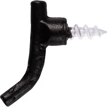 Rybářský háček NASH - Rovnátka Zig Screws Black Černá 10 ks