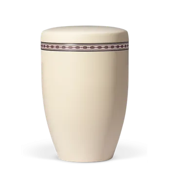 Smuteční dekorace Ekologická urna Ivory - Intarsia