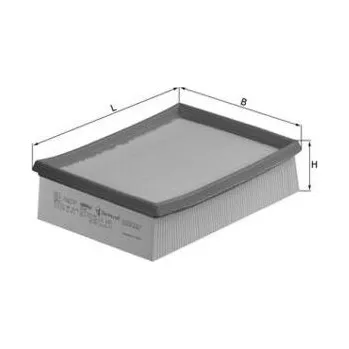 Vzduchový filtr Vzduchový filtr MAHLE LX 642