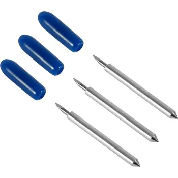 Řezačka papíru Nože pro řezací plotry Refine, SKYCUT, GCC, Liyu, PRIME, Secabo a Roland 60° - 3 ks