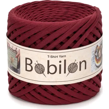 Příze Špagáty Bobilon MAXI 9-11 mm Burgundy