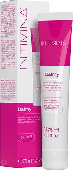 INTIMINA Balmy Intimní zjemňující a hydratační krém 75 ml