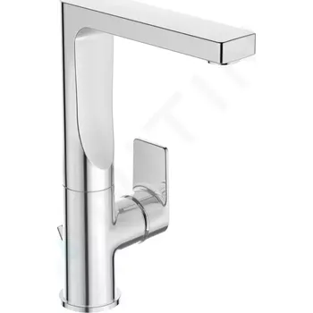 Vodovodní baterie Ideal Standard Edge Umyvadlová baterie s výpustí a otočným výtokem, chrom, A7110AA