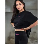 Dámské oversize tričko VSB RAINBOW černé, VELIKOST S/M